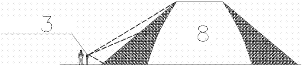 Automatic dust prevention and suppression system of coal storage yard