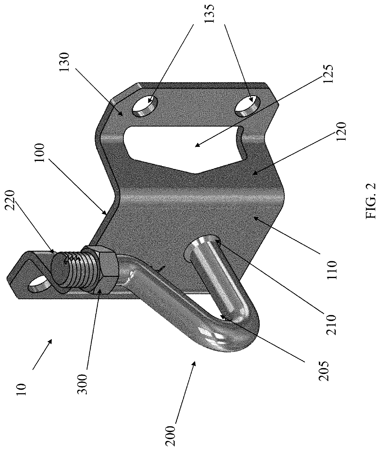 Bracket device and method