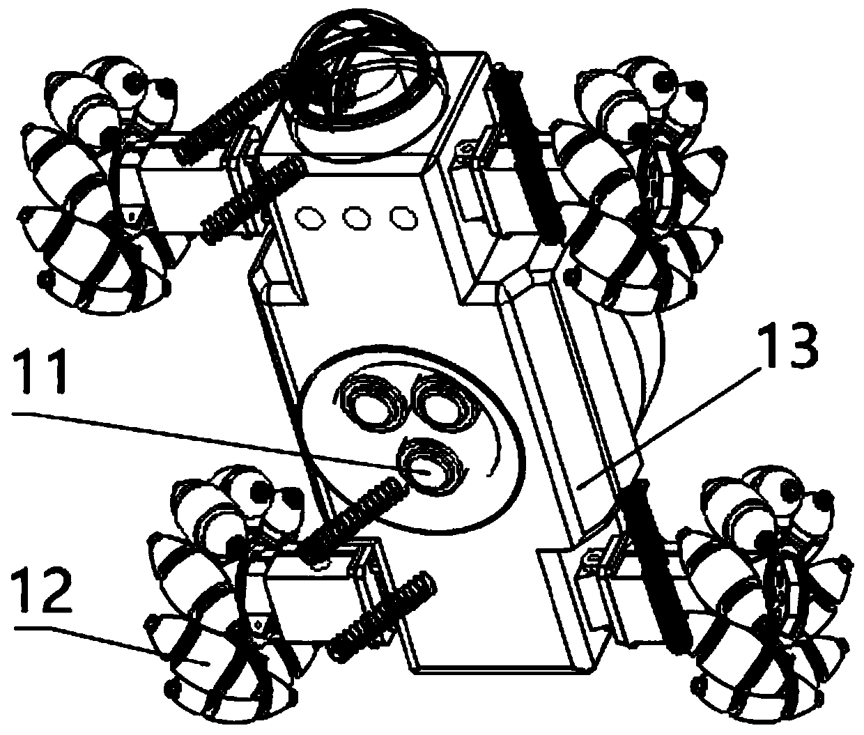 Gas insulated switchgear (GIS) maintenance robot and GIS maintenance system