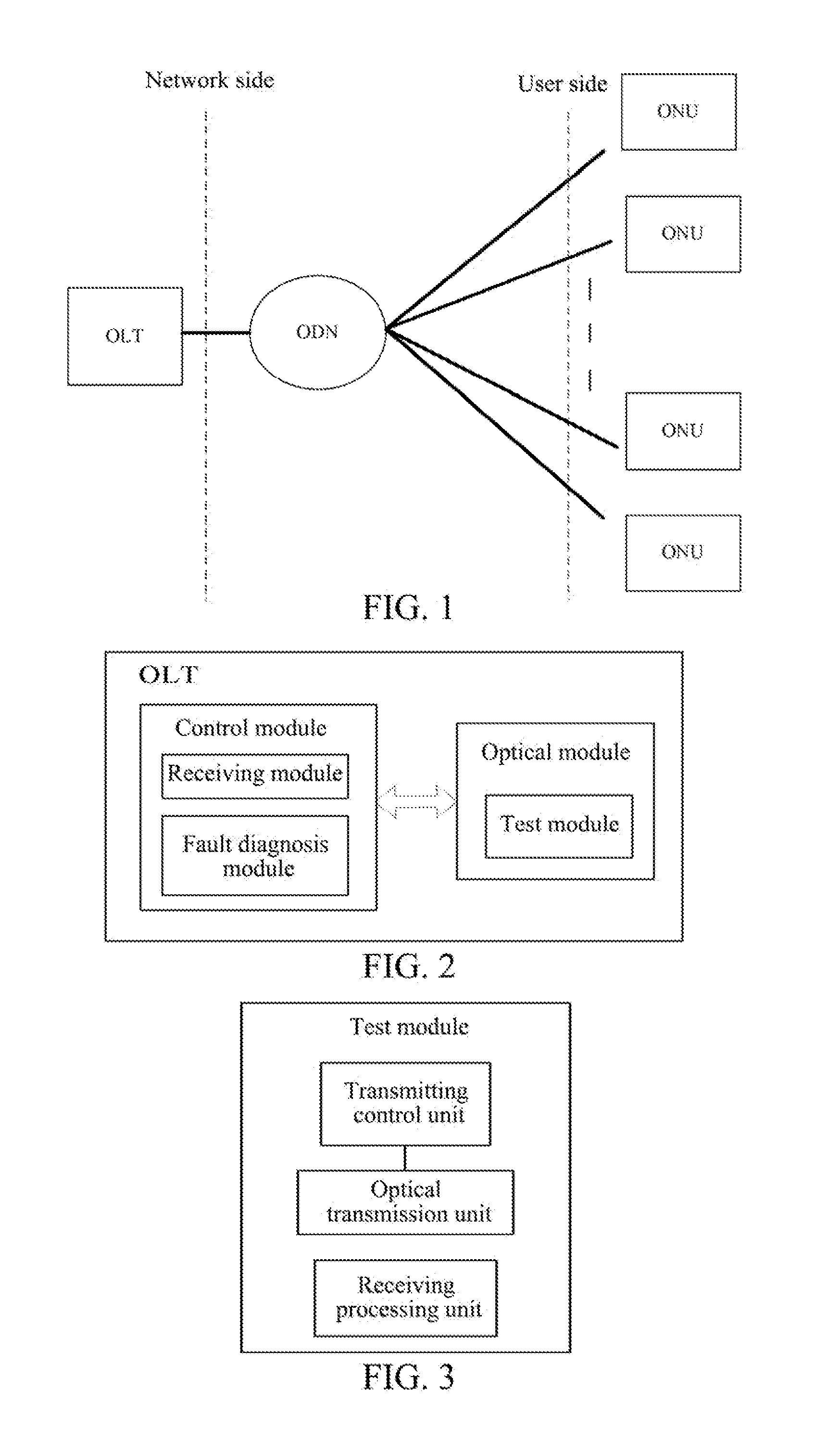 Method and Optical Line Terminal for Optical Fiber Fault Diagnosis in Passive Optical Network