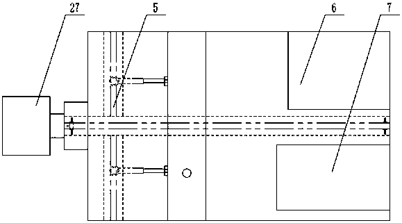 Crawler-type T-shaped scraping plate machine coal collecting mechanism