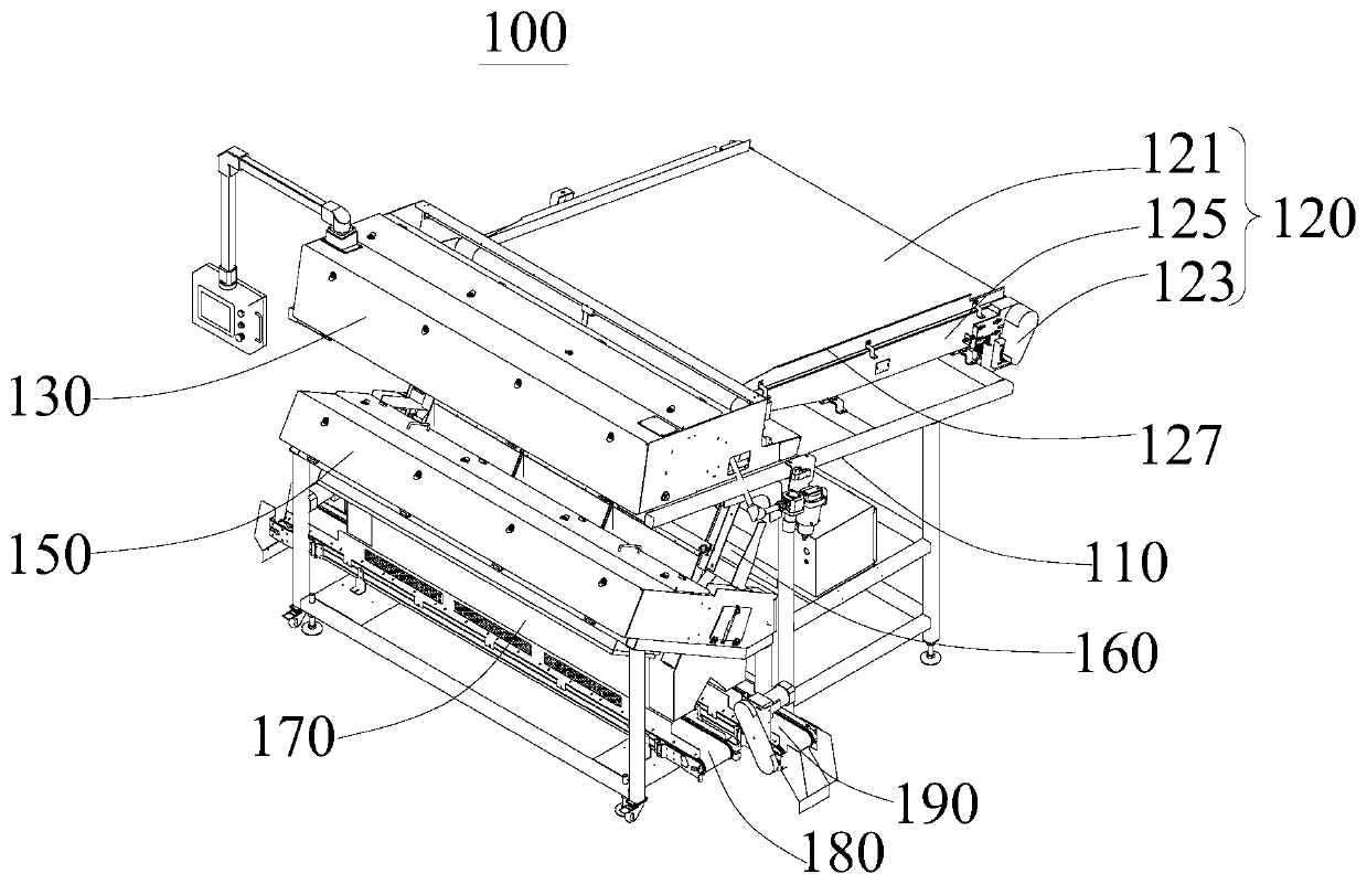 Combined sorting device and combined sorting machine