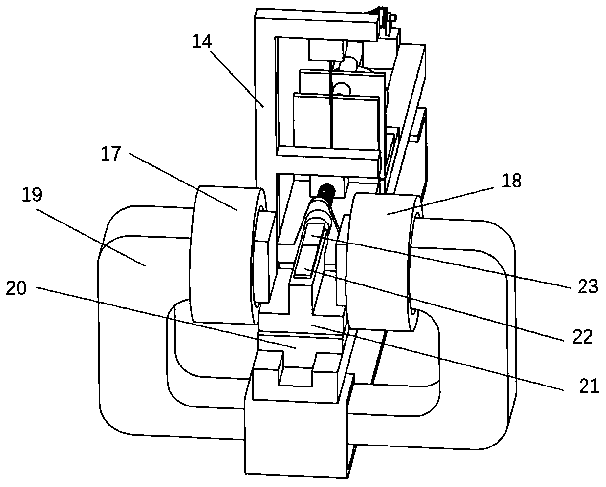 A test platform and test method for driving characteristics of magnetically controlled shape memory alloy materials