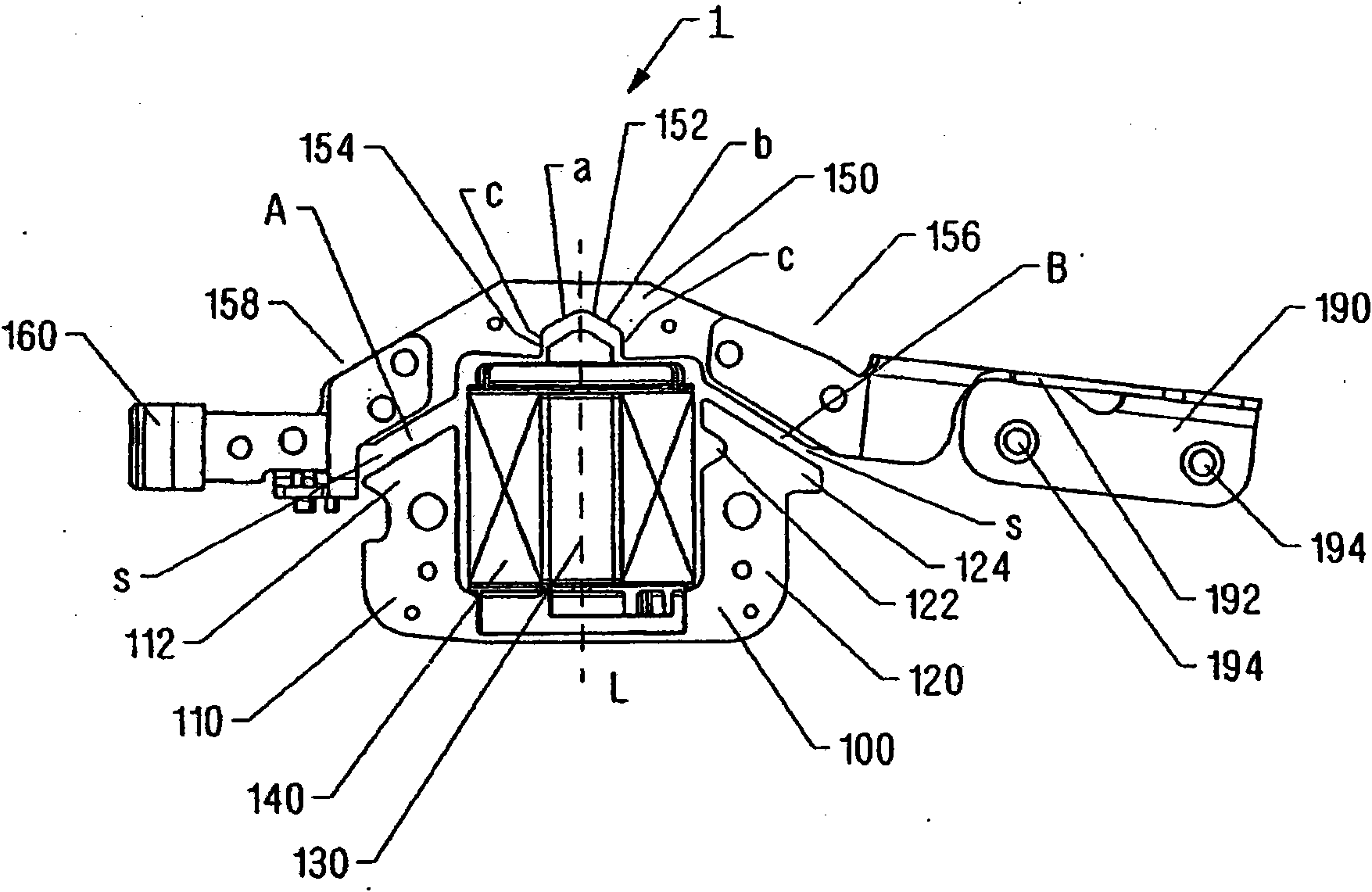 Drive unit for a hair cutting machine