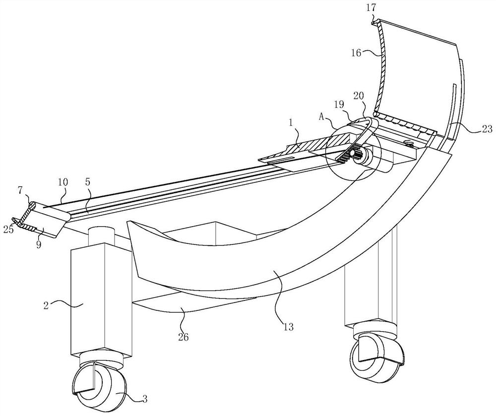 An automatic overturning device for a unit curtain wall and its overturning method