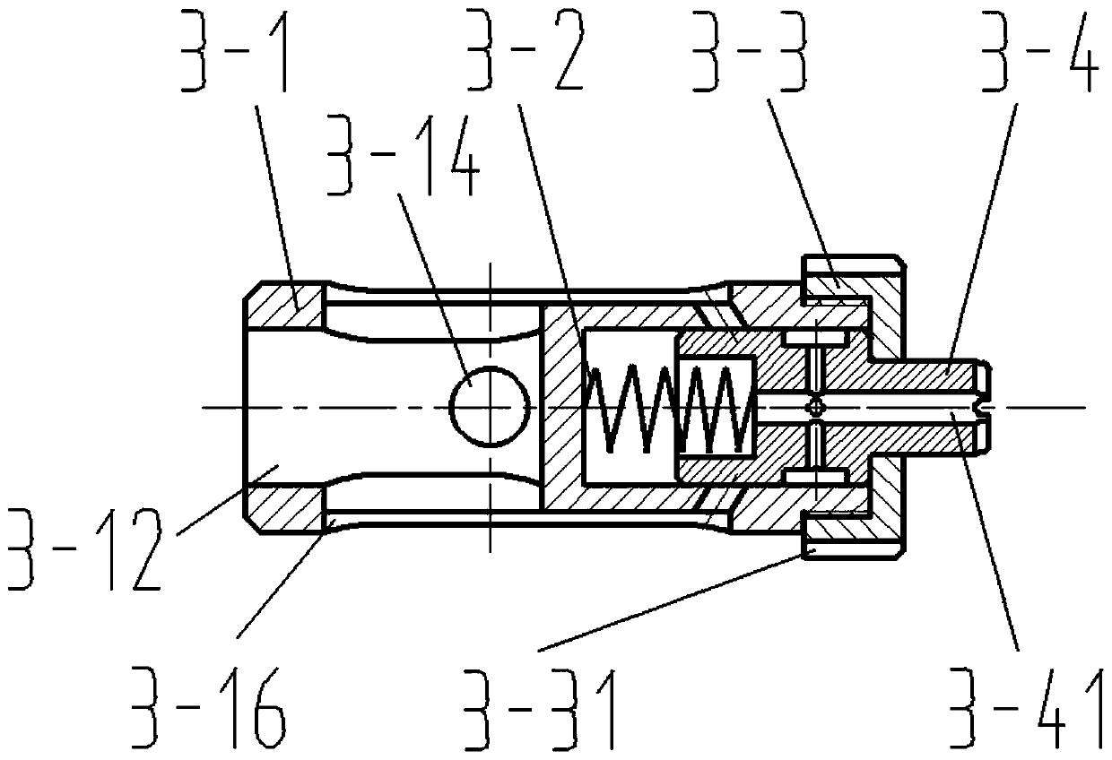 Multifunctional pneumatic device of air guiding-type automatic machine