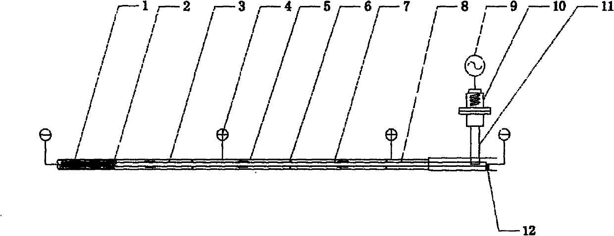 Movable electrode (cathode) for stainless steel inner tube electropolishing