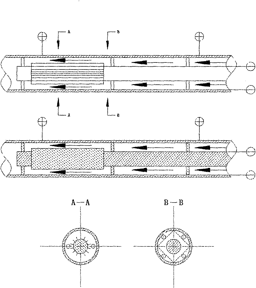 Movable electrode (cathode) for stainless steel inner tube electropolishing