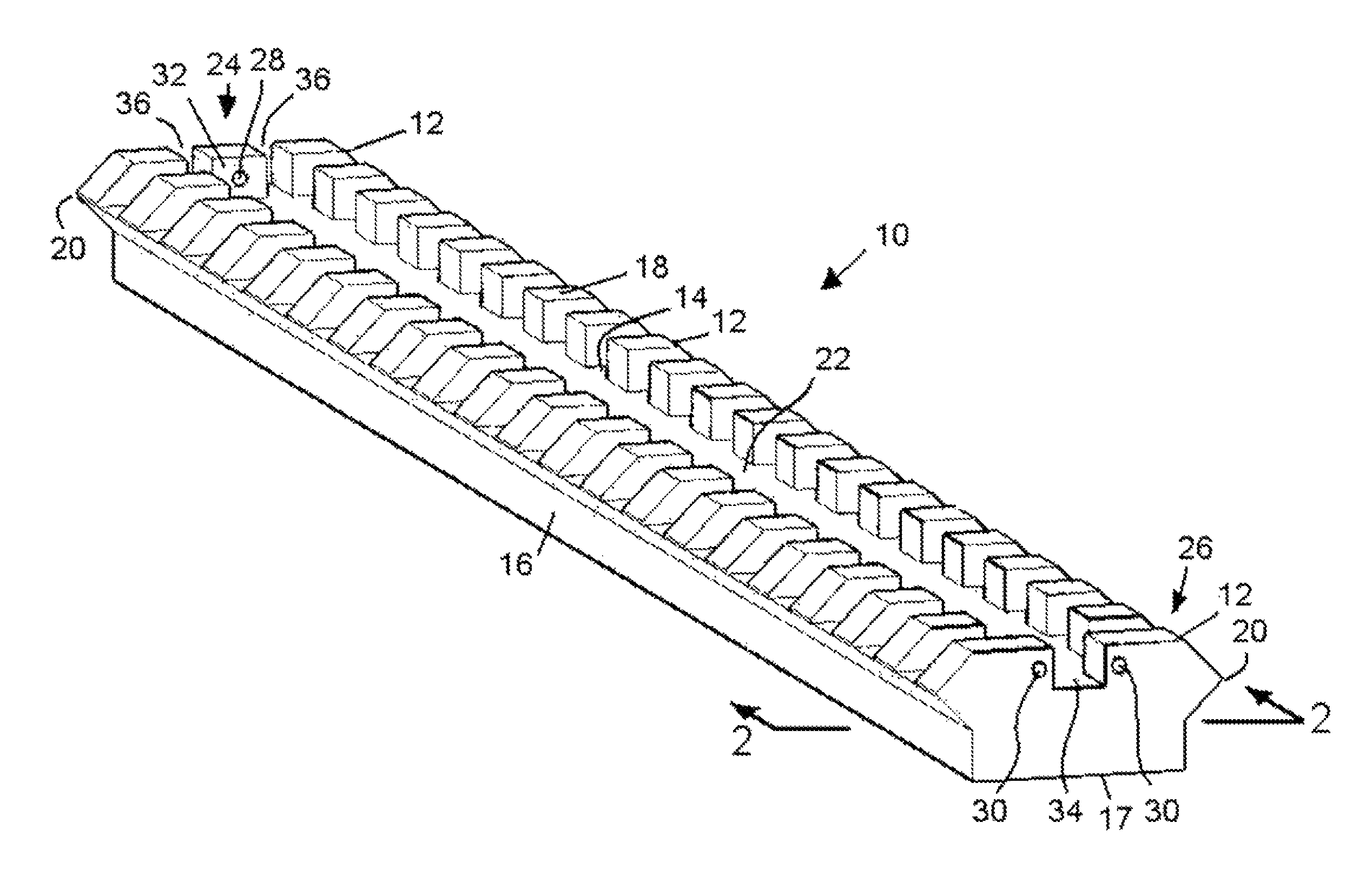 Firearm accessory rail with integral sight elements