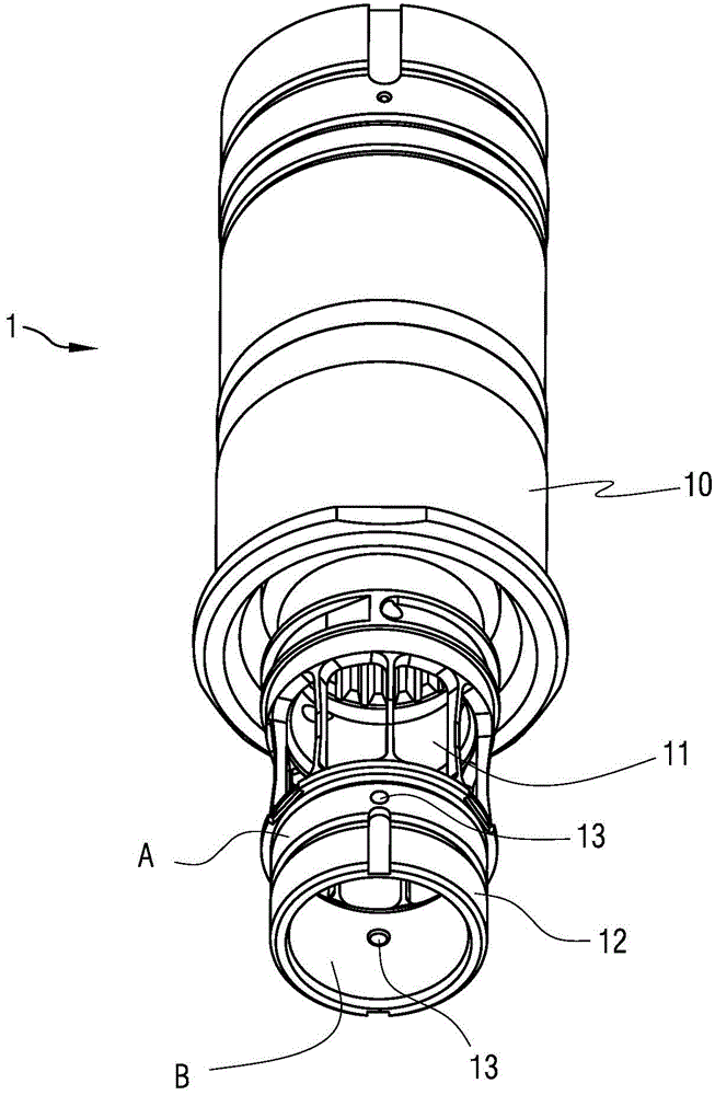 Output shaft chrome plating method and output shaft chrome plating fixture