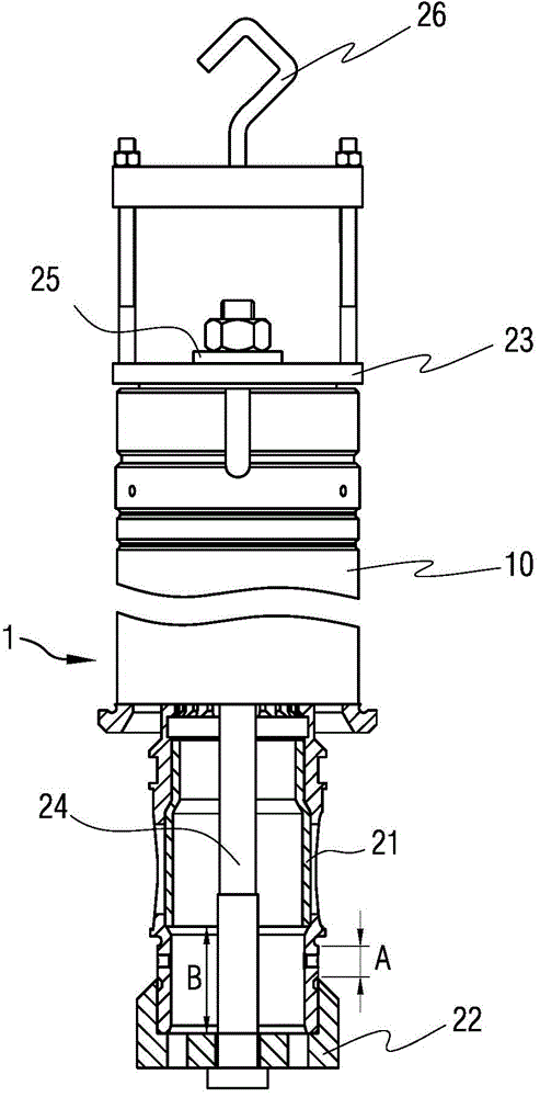 Output shaft chrome plating method and output shaft chrome plating fixture