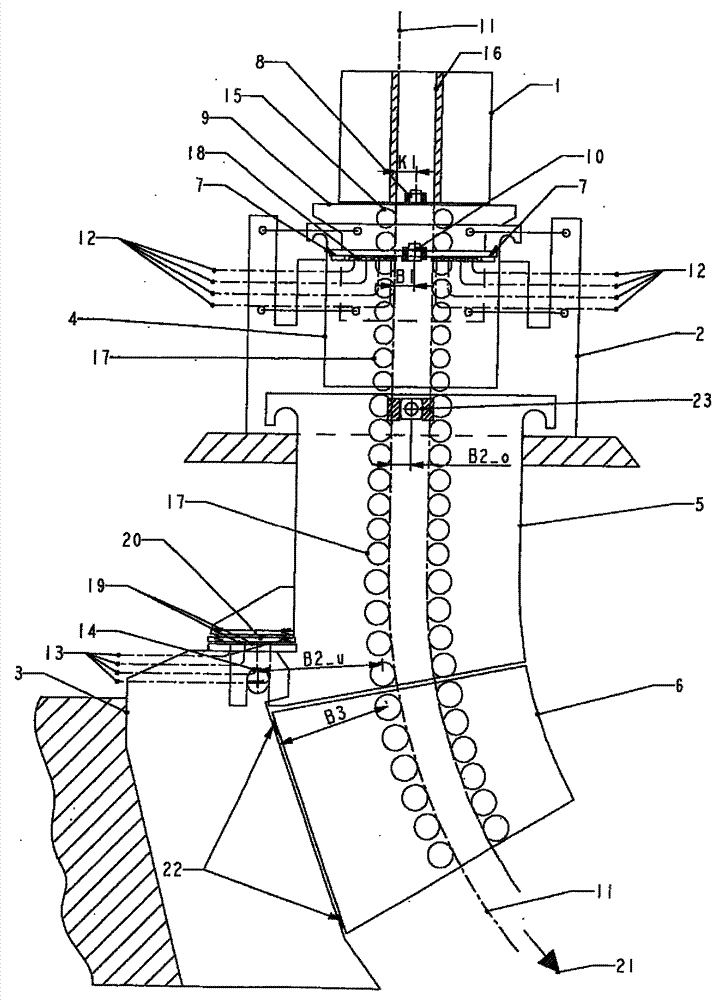 Strand casting system