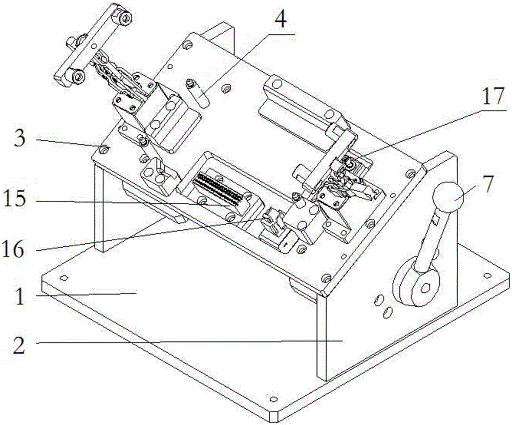 Device for detecting characteristics of electronic products