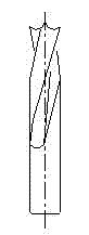 Method for machining slotted holes on carbon fiber laminated boards