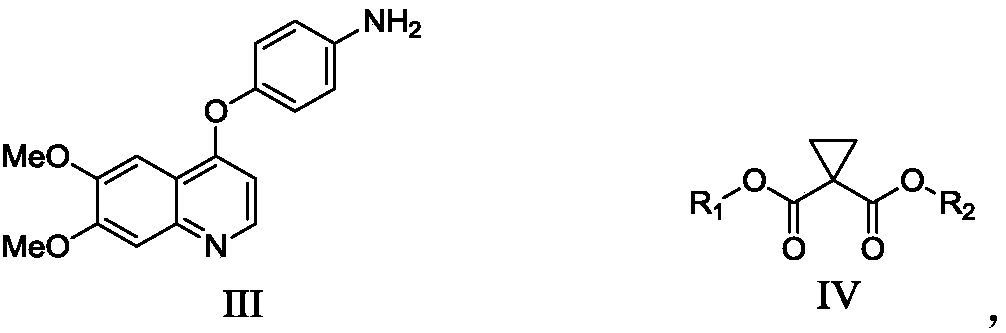 Preparation method of Cabozantinib