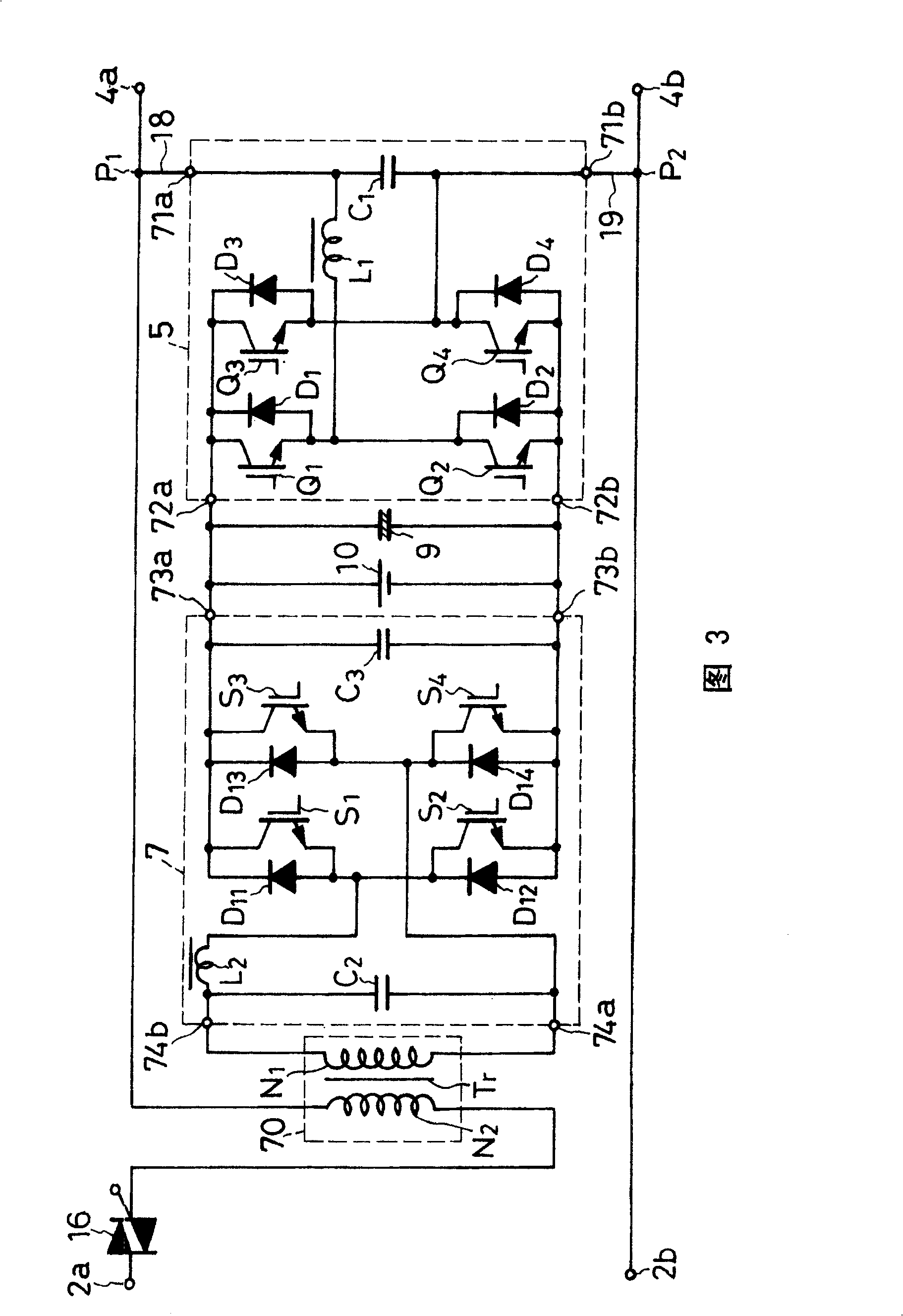 Ac power supply device