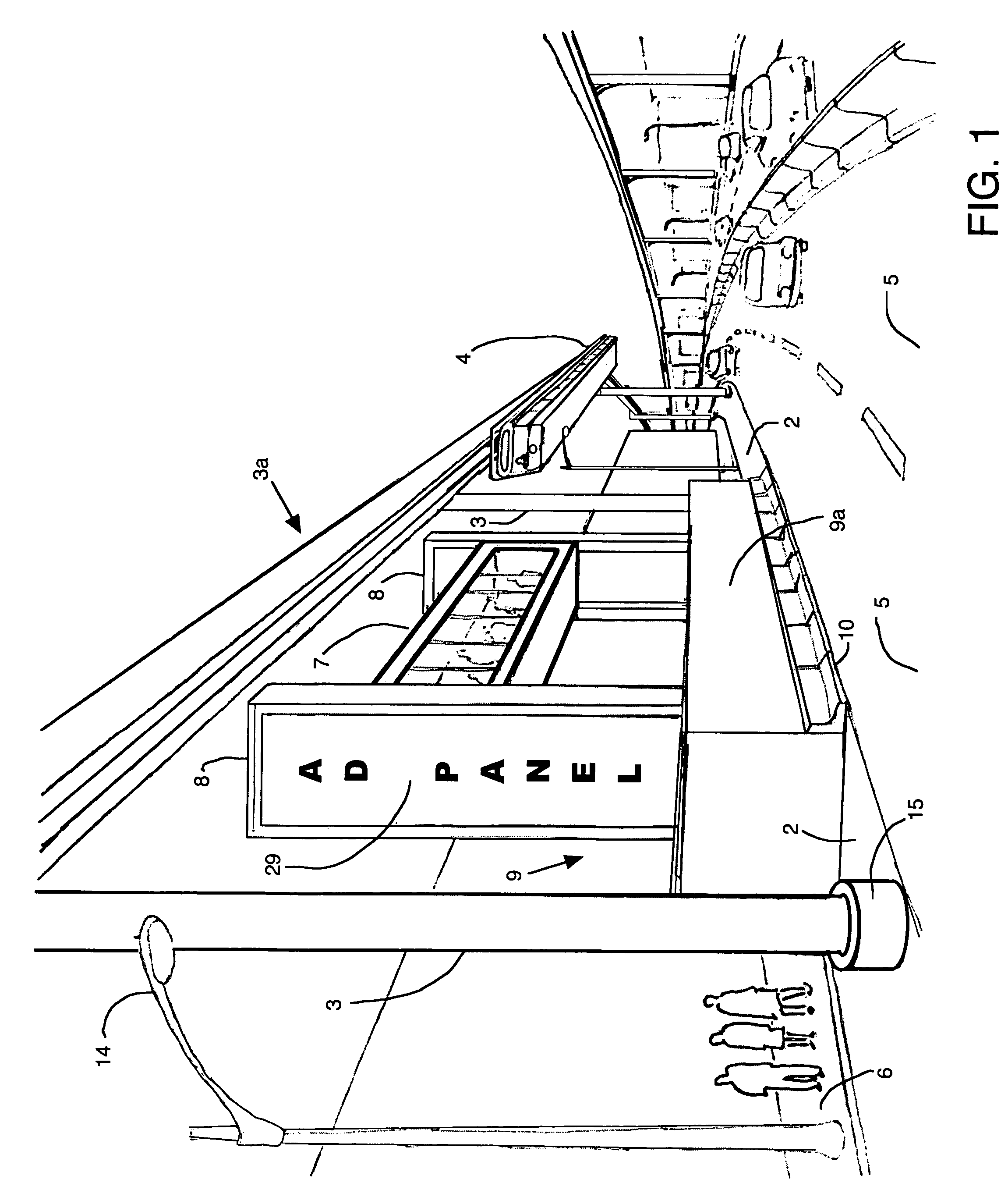 Elevated bus rapid transit system