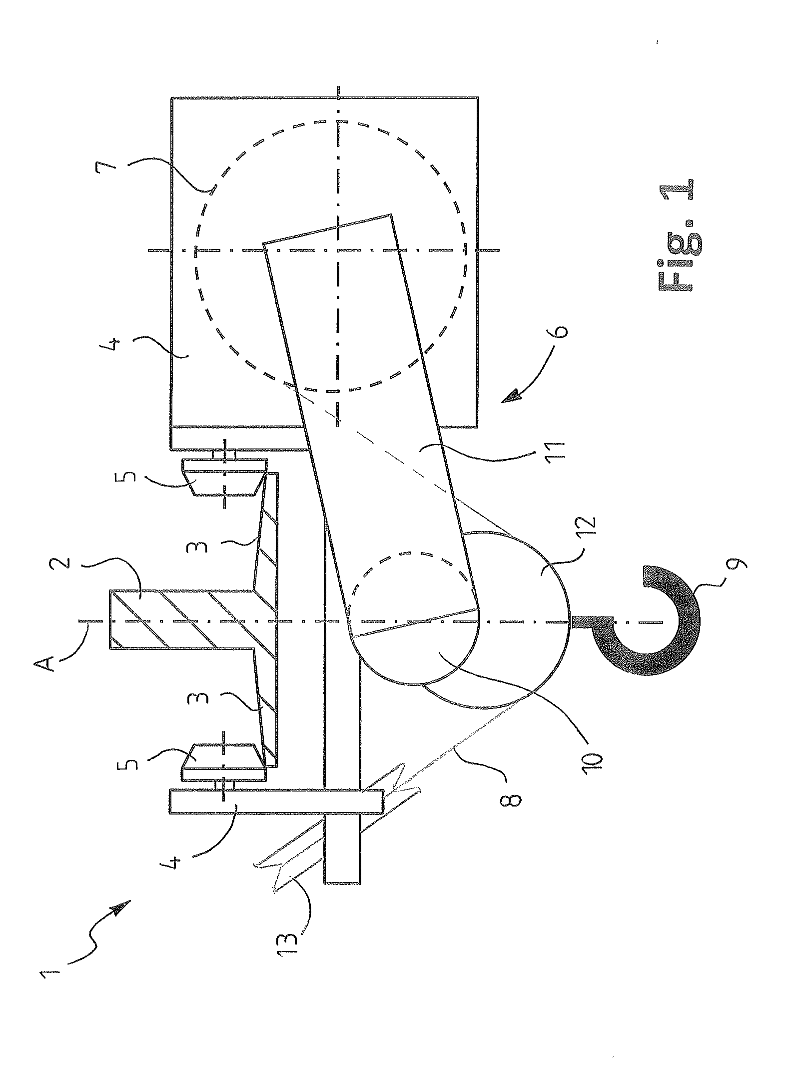 Low-construction trolley for wire rope hoist