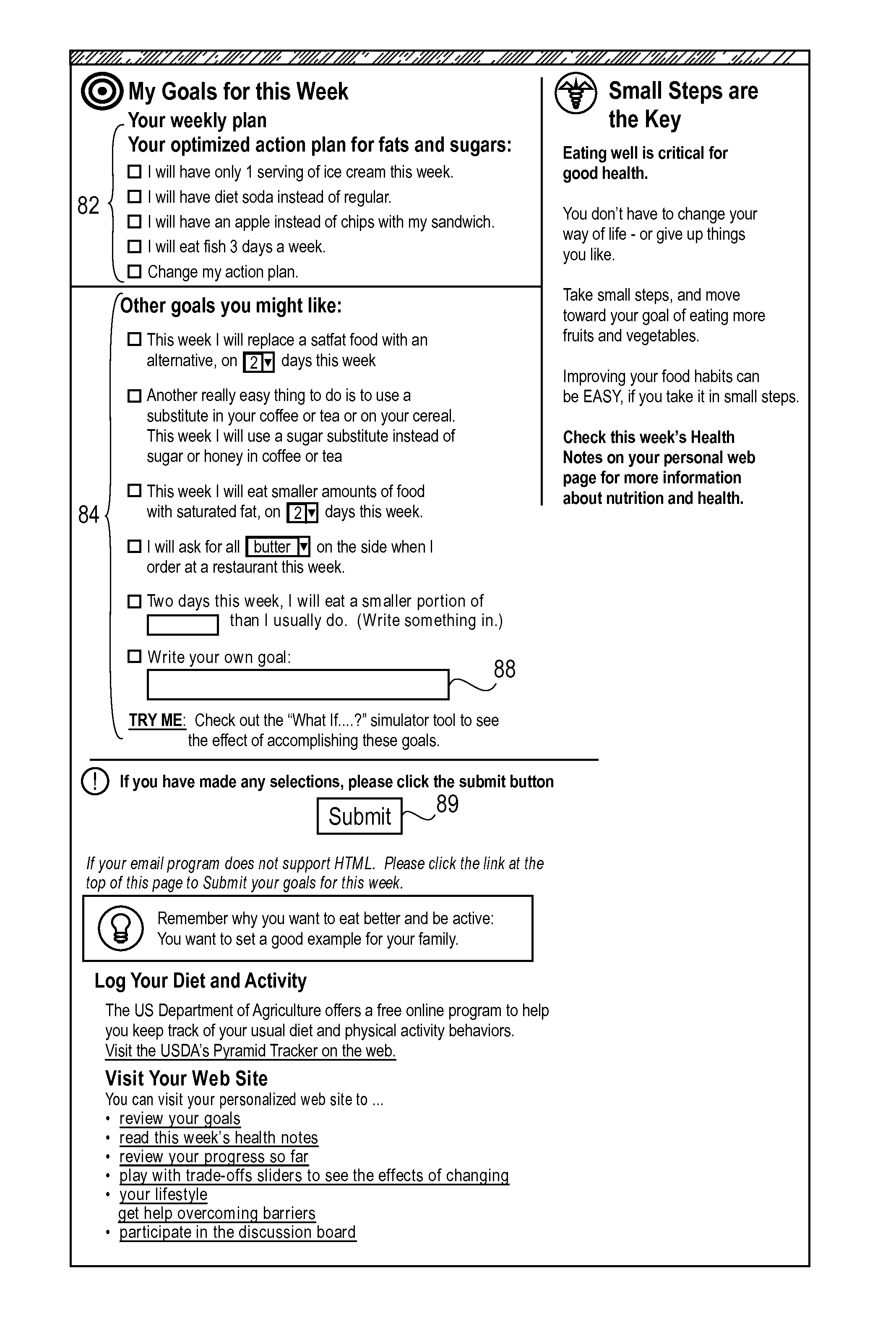 Goal management method and system