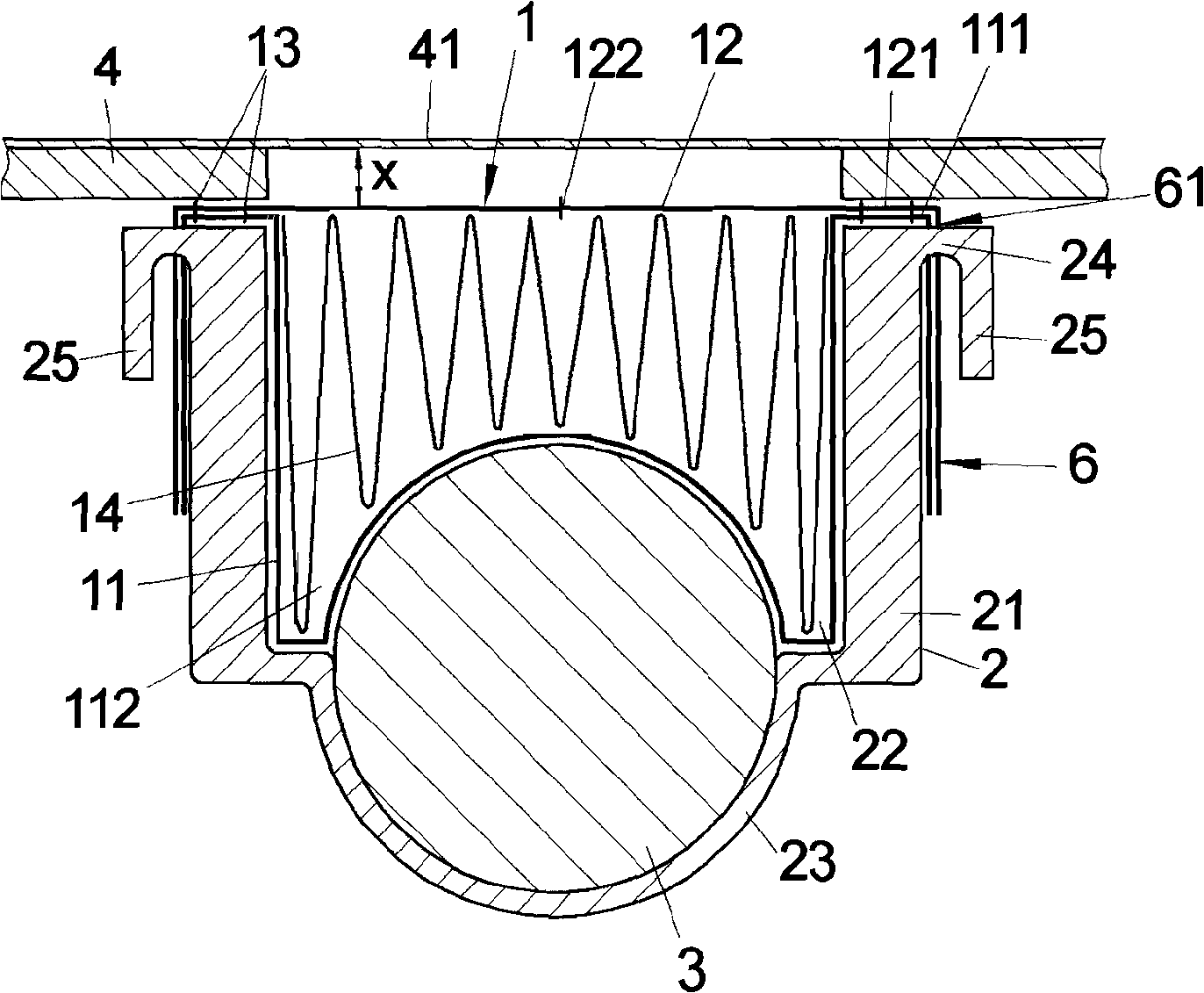 Airbag module for vehicle occupant restraint system