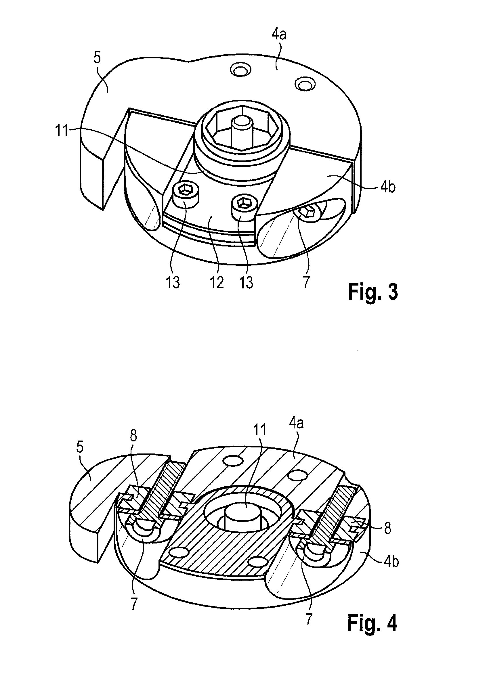 Rotating door which is driven so as to be swivelable around a pivot