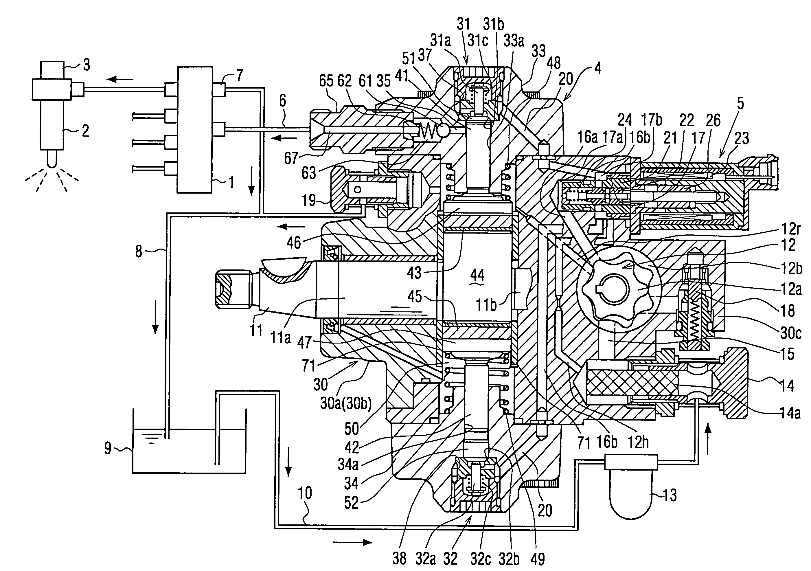 Safety fuel injection pump