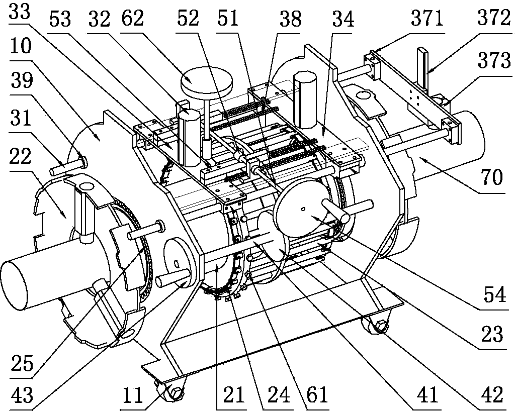 Polyline intersecting line cutting device for round pipe end