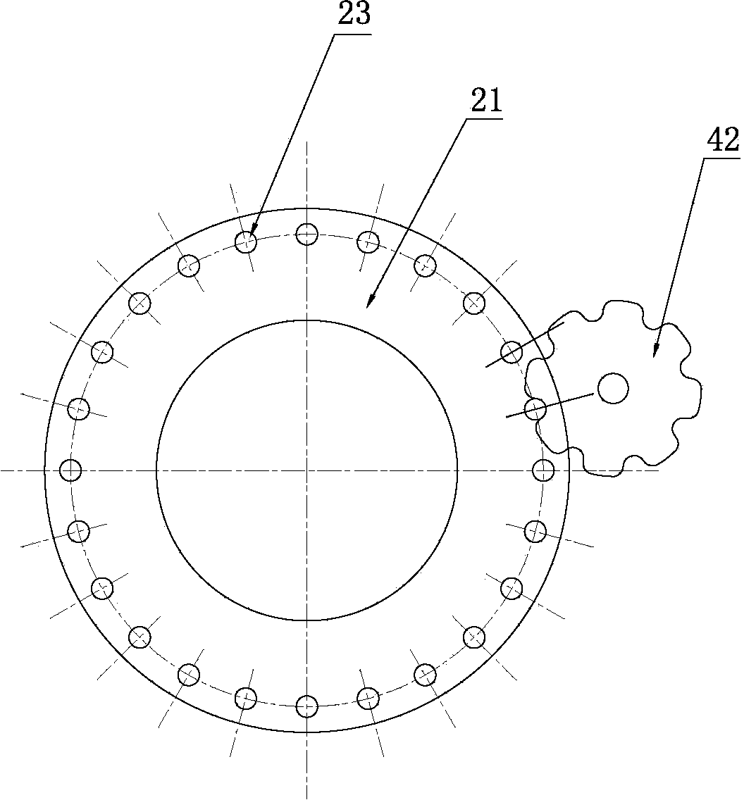 Polyline intersecting line cutting device for round pipe end