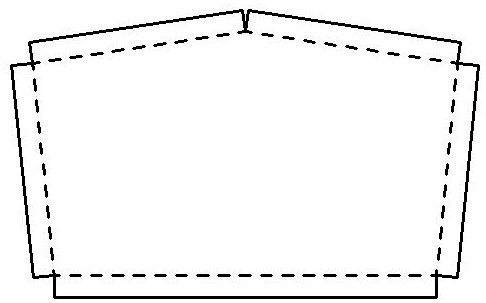 Edge sealing method and device for plastic honeycomb sandwich panel