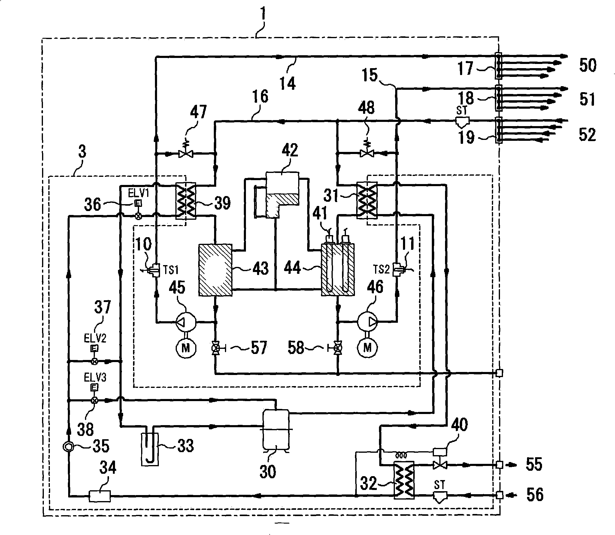 Constant temperature keeping device