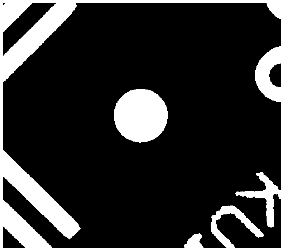 Datum point positioning method based on machine vision