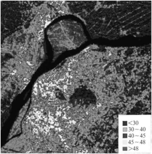 Urban surface temperature inversion method based on ASRER data