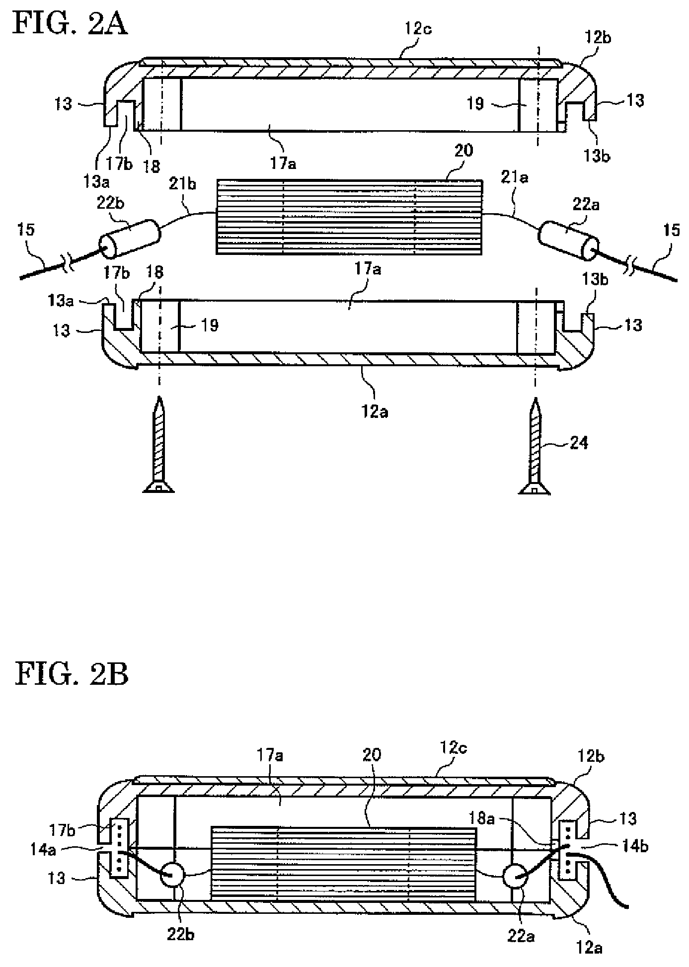 Container for accommodating optical fiber coil and optical fiber module having the container