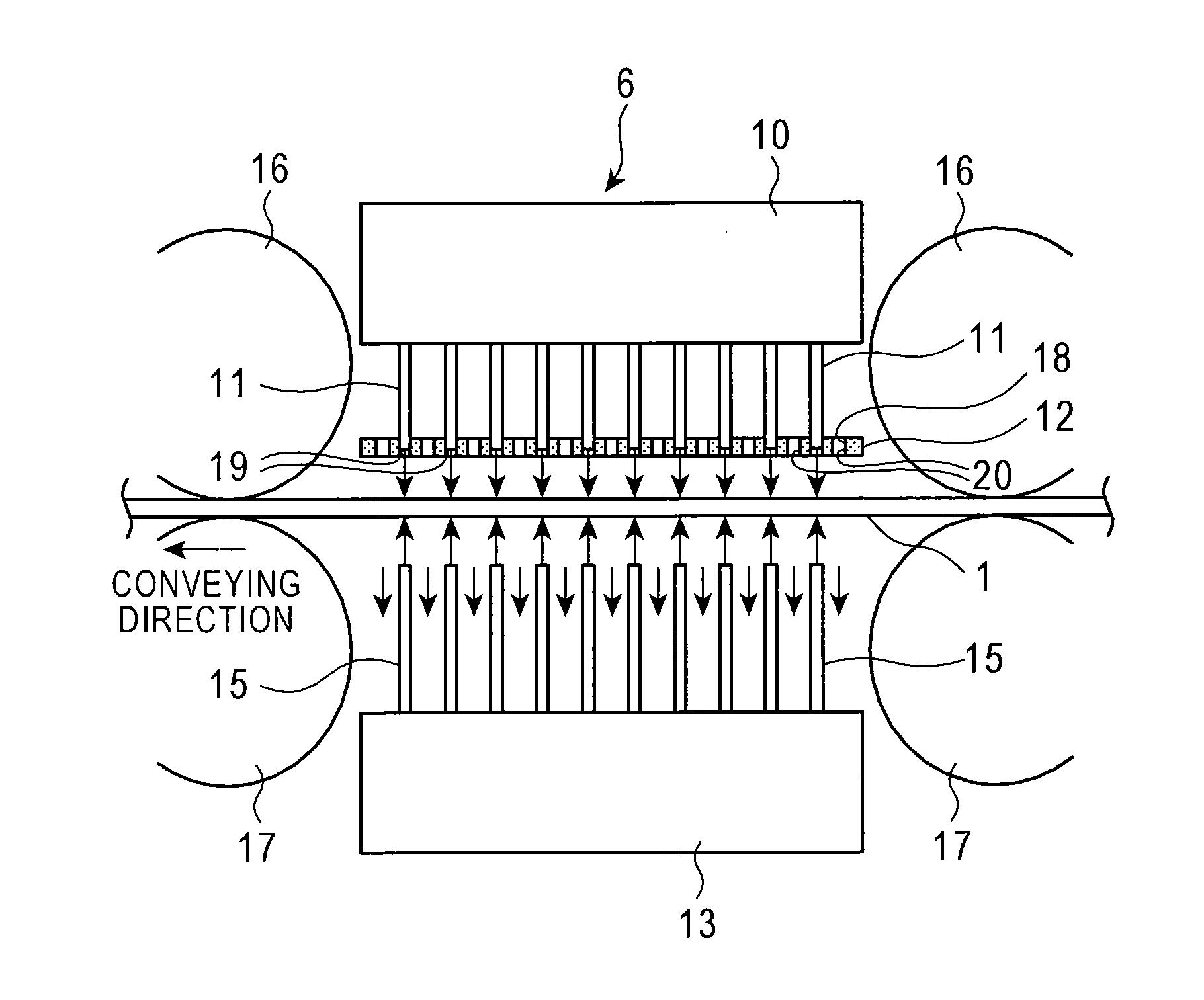 Steel plate manufacturing facility and manufacturing method