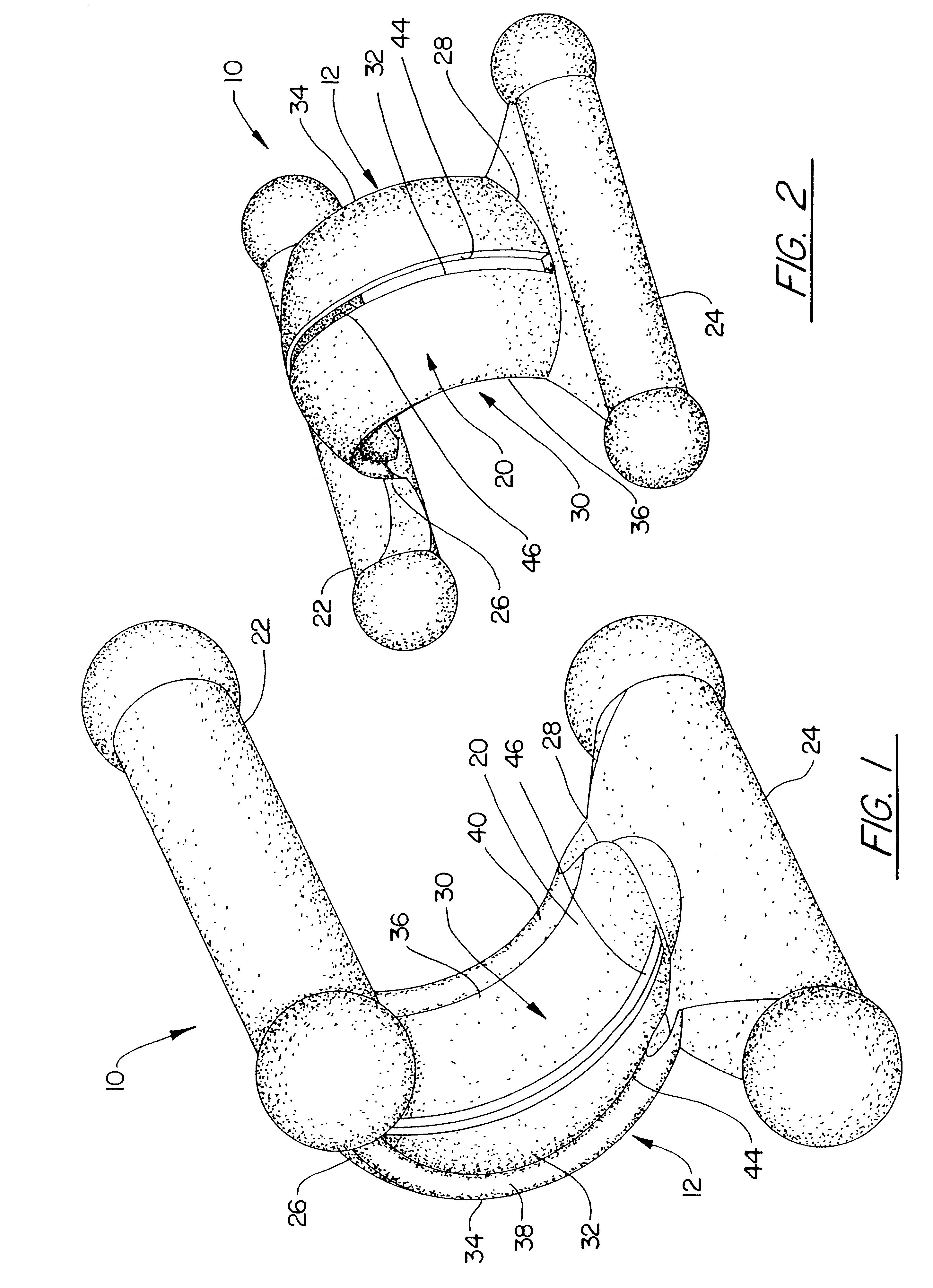 Golf ball marking device