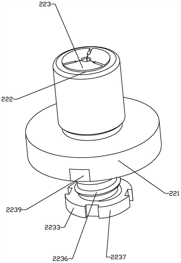 Ballpoint pen spring nib assembly device