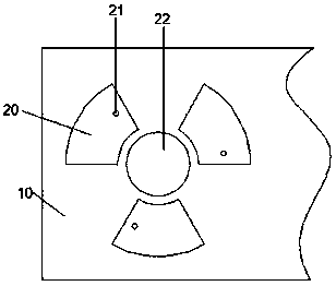 An emergency power-off braking motor