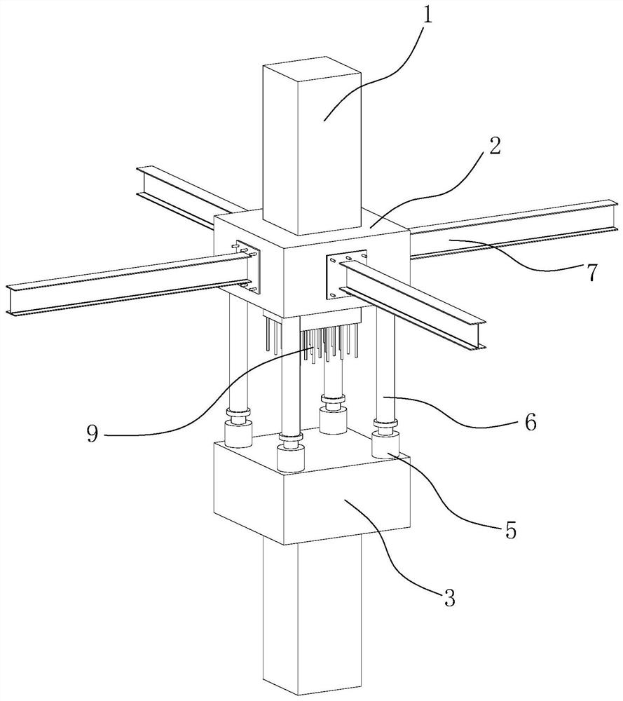 A Method for Changing Floor-to-ceiling Frame Columns to Beam-on-Column Structures