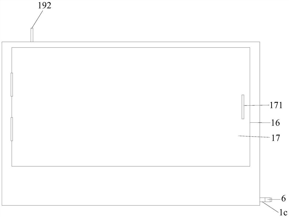 Breast cancer postoperative scar developing marking line device