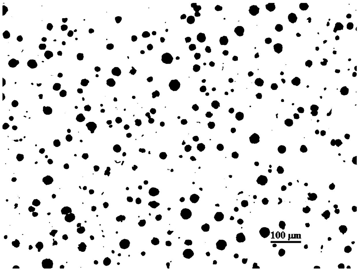 As-cast high-strength and ductility synthetic nodular cast iron QT800-5 and preparation method thereof