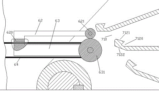 Printer device with rotary type tray