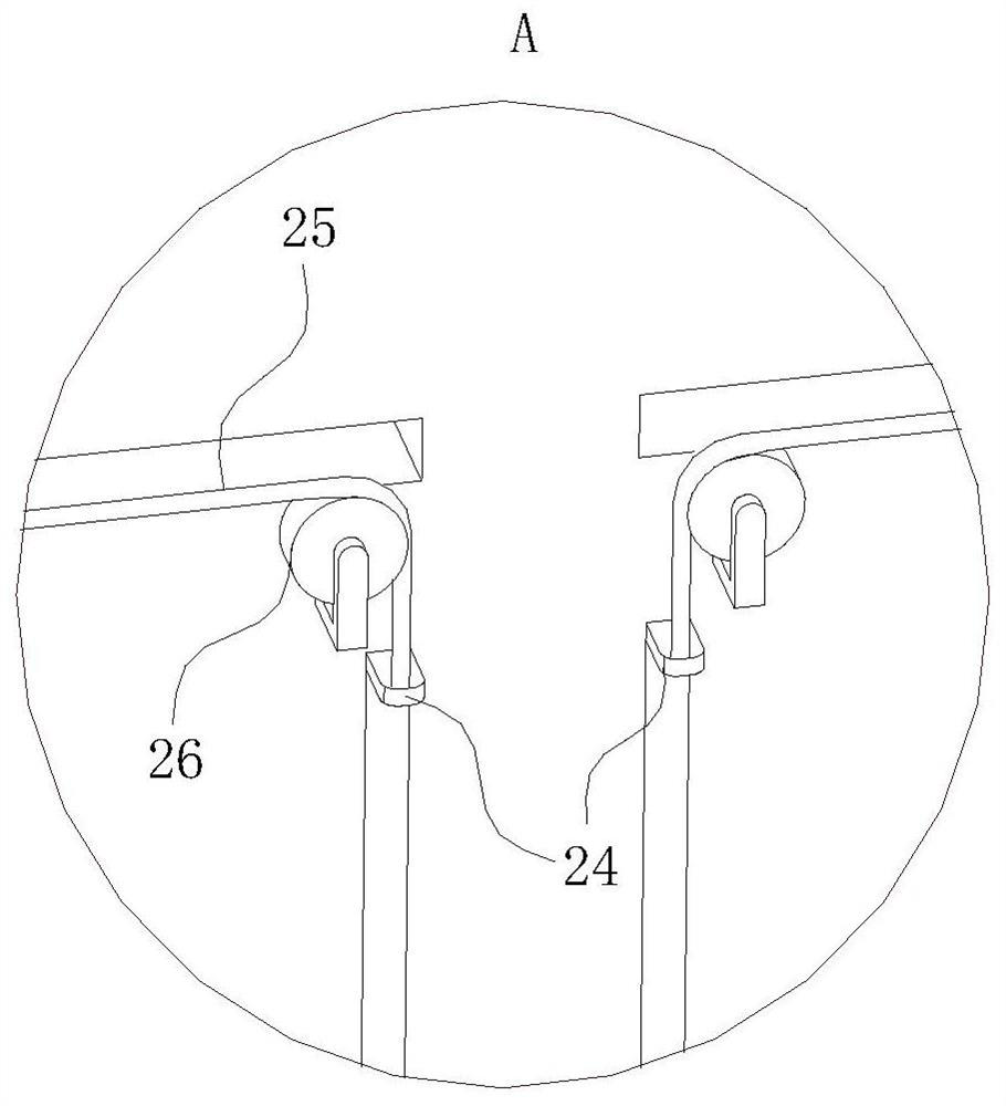 A heat treatment process for semi-closed tubular aluminum profiles