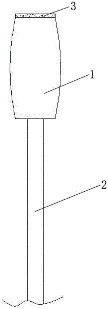 Tooth polishing head