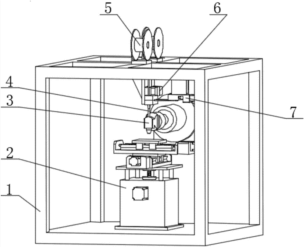 Composite ultrasonic deposition additive manufacturing device and method