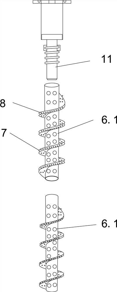 Recyclable screw-in anchor rod-microorganism grouting reinforcement device and method