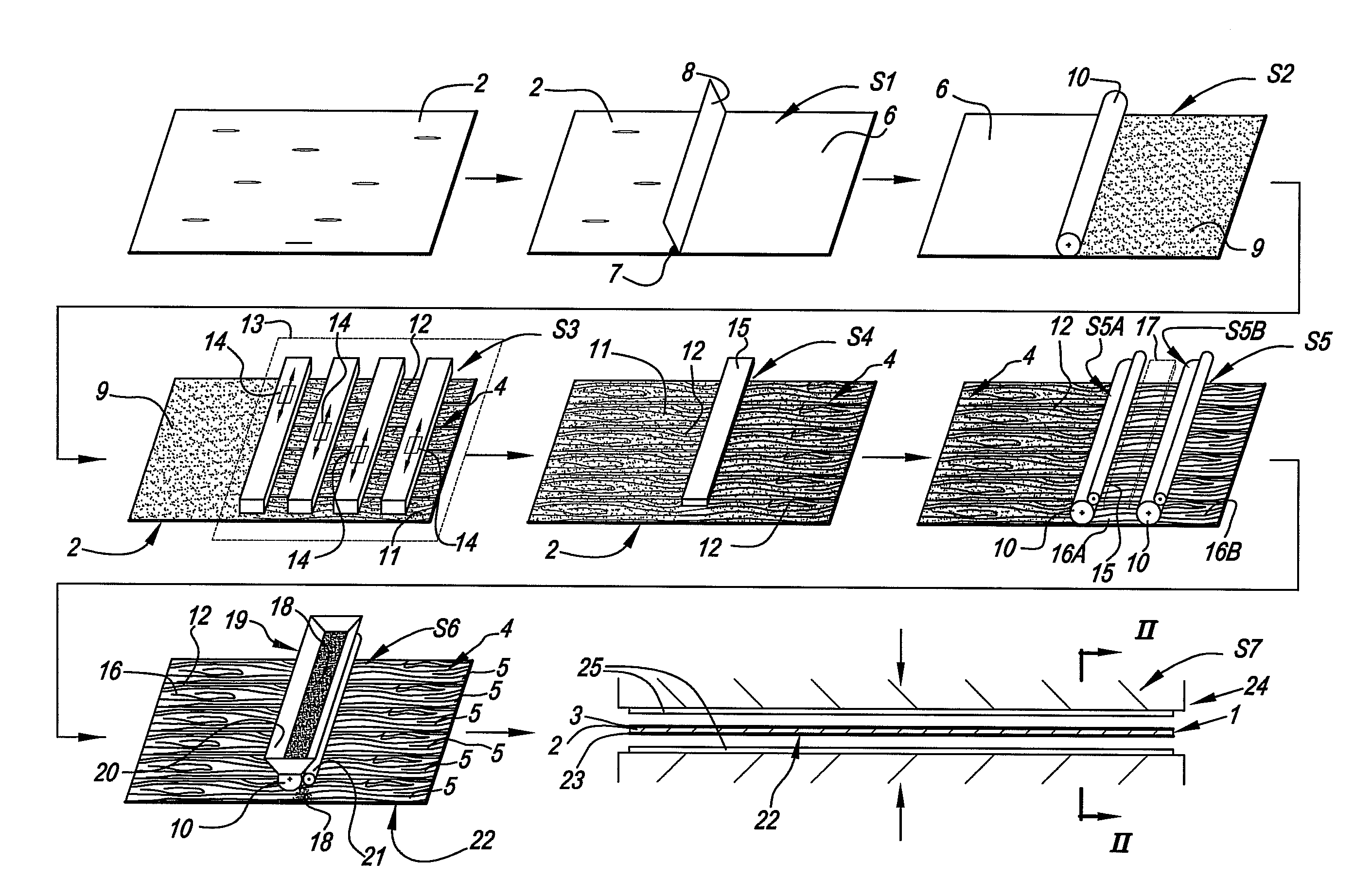 Methods for manufacturing panels and panel obtained hereby