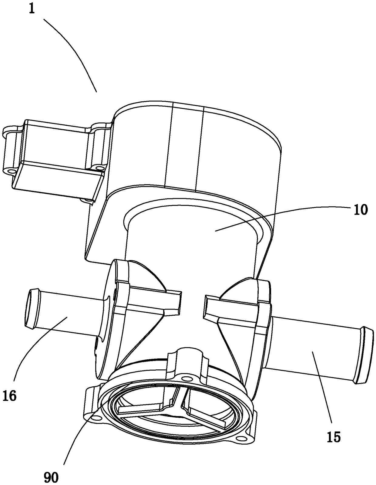 Electric control valve