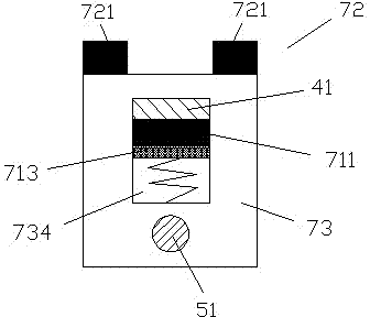 Electric power drawer cabinet apparatus with alarm