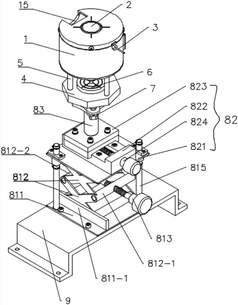 Sample stage for measuring liquid sample by X-ray diffractometer