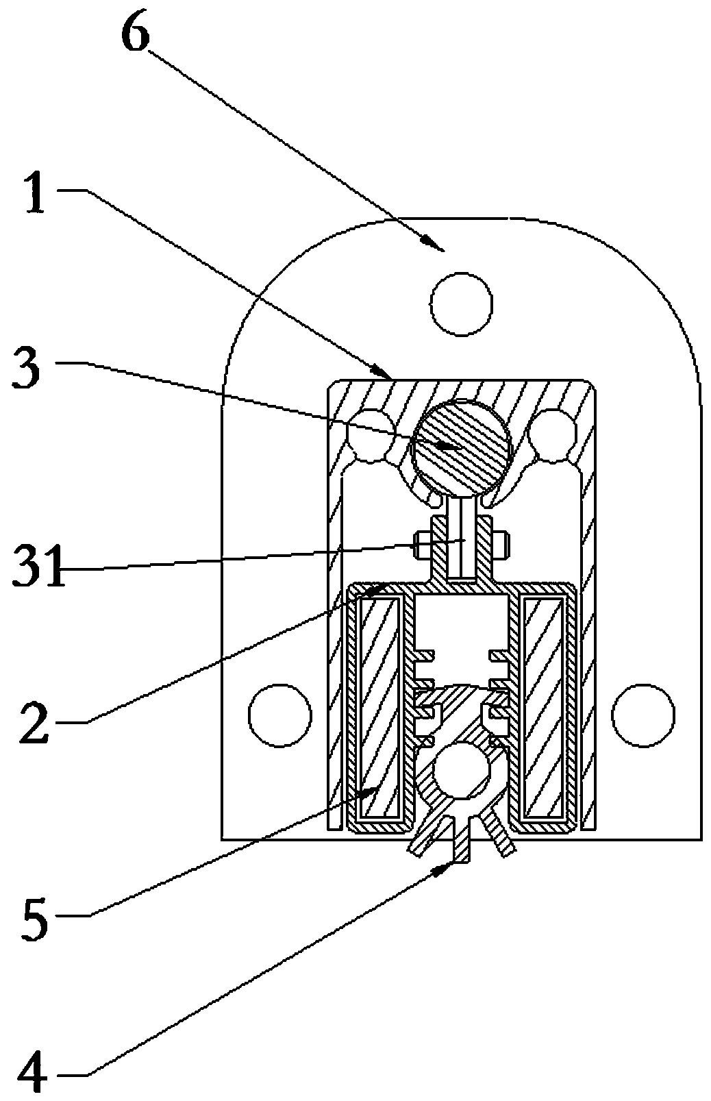 Door-bottom protection soundproof bar and protection door